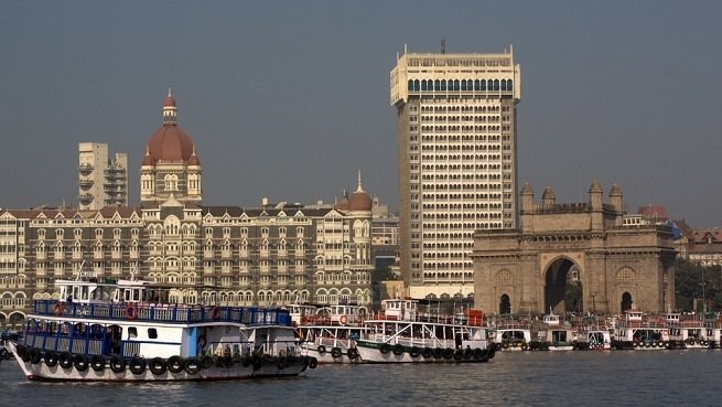 Gateway de India en Bombay, punto de entrada a la ciudad por mar