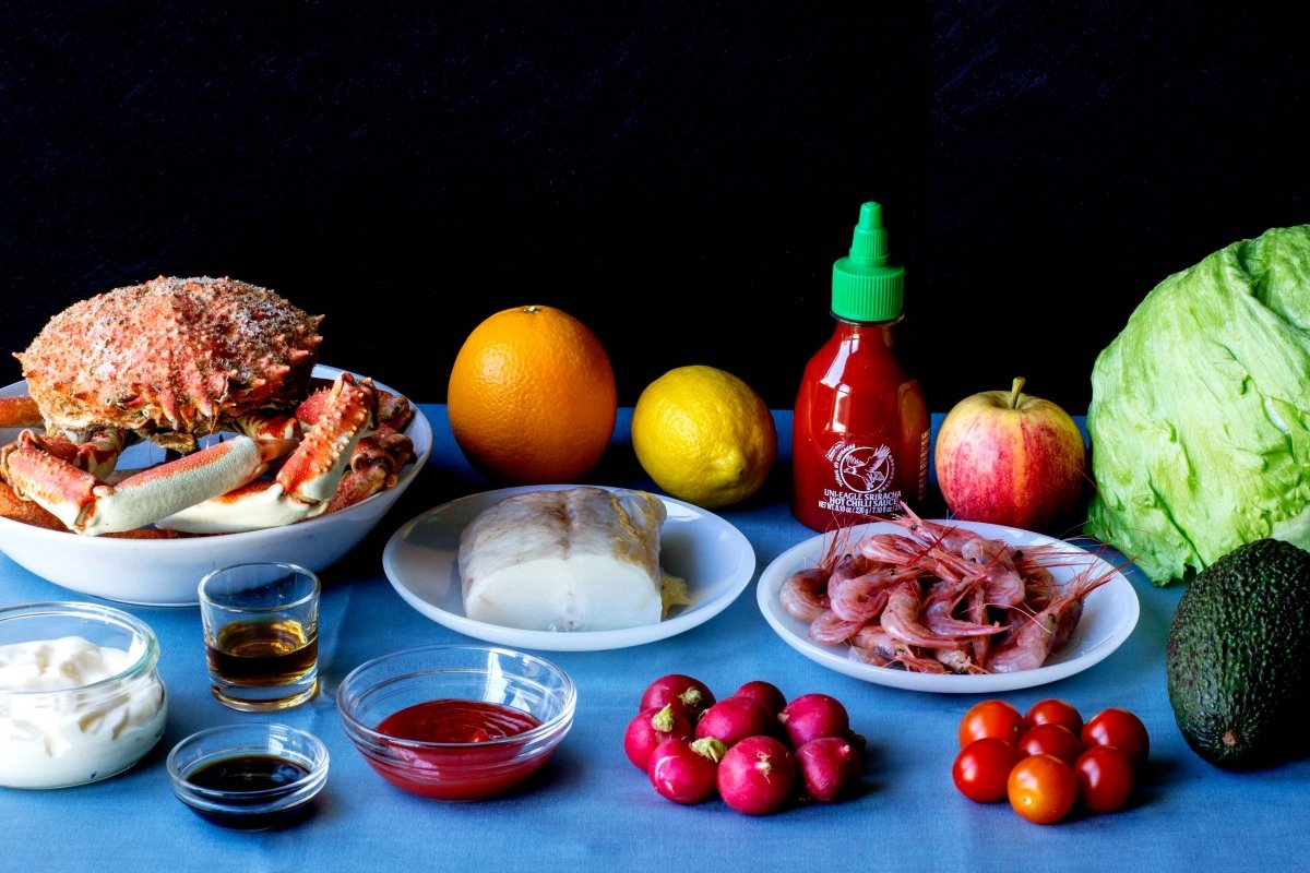 Cóctel de marisco con salsa rosa - Receta de cocina fácil y casera en Bon Viveur