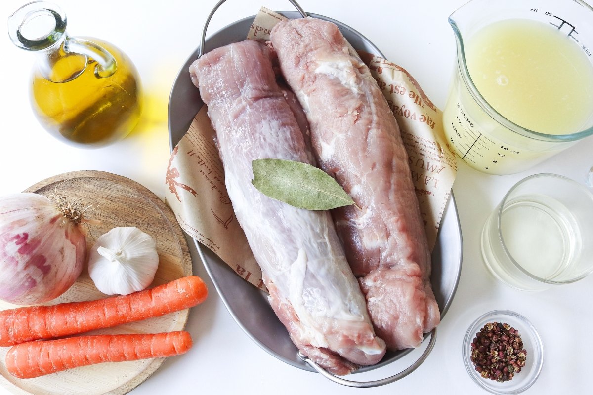 Solomillo de cerdo en salsa - Receta de cocina fácil y casera en Bon Viveur